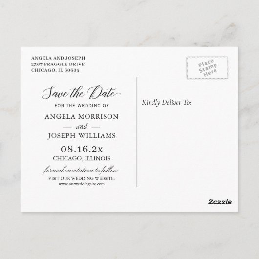 Gold Geometric Burgundy Navy Floral redt de datum Briefkaart (Achterkant)