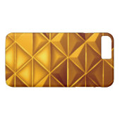 Gold Geometric Design Phone Case (Achterkant (Horizontaal))