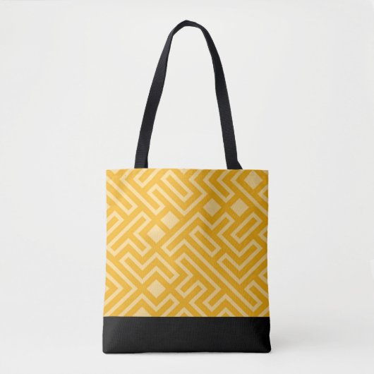 Gold Geometric Draagtas (Voorkant)
