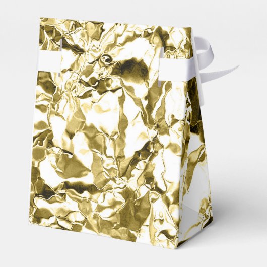 Gold Gift Favor Box Bedankdoosjes (Achterkant)