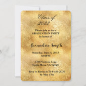 Gold Glam Afstuderen van uw foto Kaart (Voorkant)