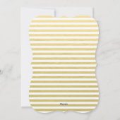 Gold Glam Believe Holiday Carte photo 2 (Dos)