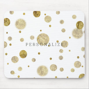 Gold Glam Bokeh Muismat