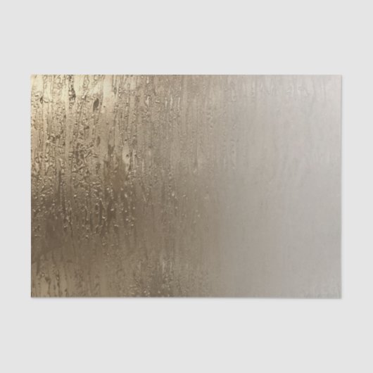 Gold Glam Gilded Brush Modern Elegance Tissuepapier (Voorkant)