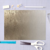 Gold Glam Gilded Brush Modern Elegance Tissuepapier (Craft)