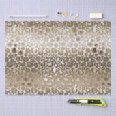 Gold Glam Leopard Animal Print Tissuepapier (Craft)