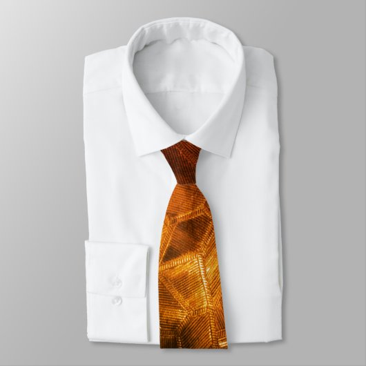 Gold Glass Antiek Stijl Handsome texture Pattern Stropdas (Gebonden)