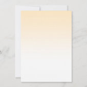 Gold Glitter 90th Birthday Party Invitation Kaart (Achterkant)