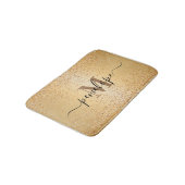 Gold Glitter Badmat (Gekanteld)