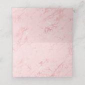 Gold Glitter Blush Pink Marble Blank (Binnenkant ongevouwen)