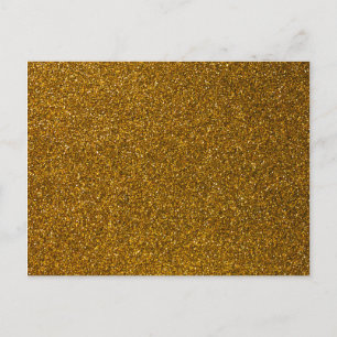 Gold Glitter Briefkaart