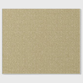 Gold Glitter Cadeaupapier (Vlak)