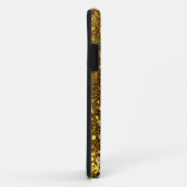 Gold Glitter Case-Mate iPhone Case (Achterkant/rechts)