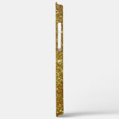 Gold Glitter Case-Mate iPhone Case (Achterkant / Links)