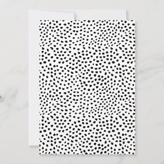 Gold Glitter Class of 2022 Graduation Party Kaart (Achterkant)