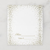 Gold Glitter Confetti (Buitenkant ongevouwen)