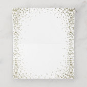 Gold Glitter Confetti (Binnenkant ongevouwen)