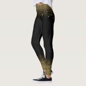 Gold Glitter Confetti Kijk Leggings (Links)