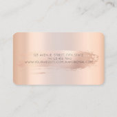 Gold Glitter Cupcakes Bruske Visitekaartje (Achterkant)