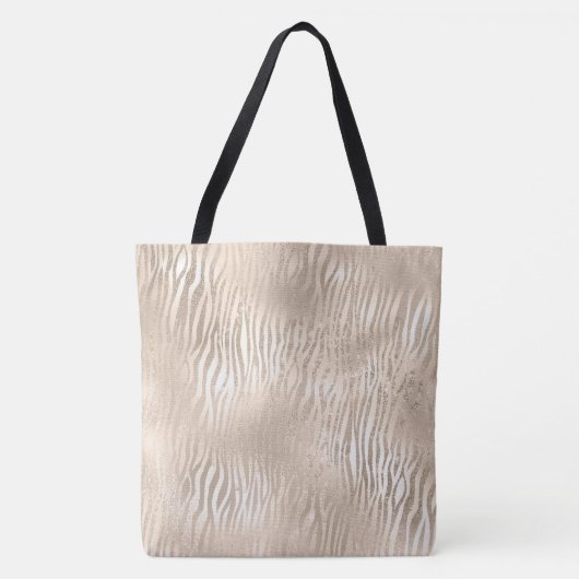 Gold Glitter Design Designer Tas (Voorkant)