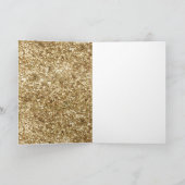 Gold Glitter Diamonds Kaart (Binnen)