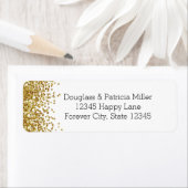 Gold Glitter Etiket (Insitu)