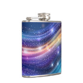 Gold Glitter Faux Folie Confetti Heupfles (Rechts)