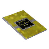 Gold Glitter Guest Book Notitieboek (Rechterzijde)