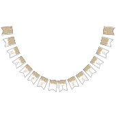 Gold Glitter Happy Birthday Celebration Wedding Vlaggetjes (Alle)