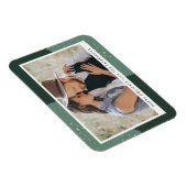 Gold Glitter | Holiday Photo Magnet Magneet (Rechterzijde)