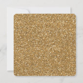 Gold Glitter Kaart (Achterkant)
