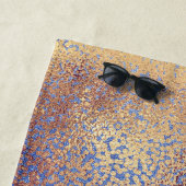 Gold Glitter Lips Sparkle Glam Speciaal Strandlaken (In situ)