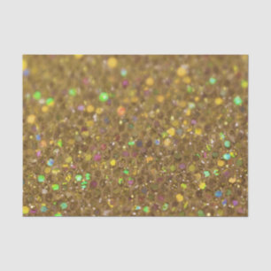 Gold Glitter look Artwork Tissuepapier