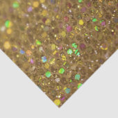 Gold Glitter look Artwork Tissuepapier (Detail)