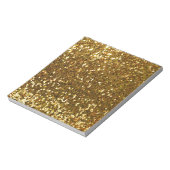 Gold Glitter Notitieblok (Gedraaid)