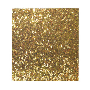 Gold Glitter Notitieblok