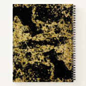 Gold Glitter Notitieboek (Achterkant)
