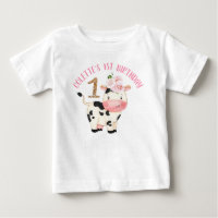 Gold Glitter One Koe Moos First Birthday
