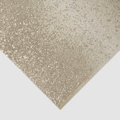 Gold Glitter over Ombre Gold Background Tissue Pap Tissuepapier (Detail)