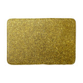 Gold Glitter Pattern Badmat (Voorkant)