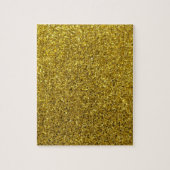Gold Glitter Pattern Legpuzzel (Verticaal)