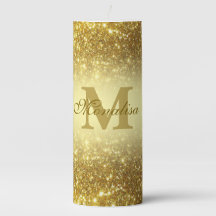 gold glitter personalized iPhone / iPad case