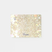 Gold glitter post notes (Voorkant)