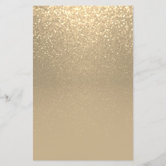 Gold Glitter - Programma (Achterkant)