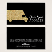 Gold Glitter Removal Van, Verander van de Kaart va (Voorkant /achterkant)