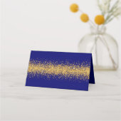 Gold Glitter Royal Blue (Achterkant)