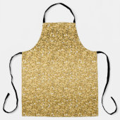 Gold Glitter Schort (Voorkant)