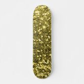 Gold Glitter Skateboard (Voorkant)