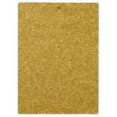 Gold Glitter, Sparkly, Glitter Background Klembord (Achterkant)