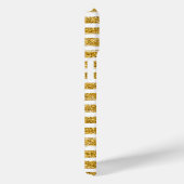 Gold Glitter Stripe Case-Mate iPhone Case (Achterkant / Rechts)